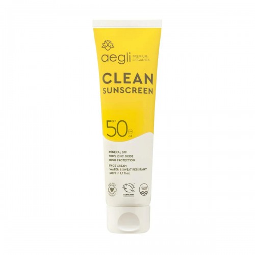 Clean Sunscreen for Face 50SPF 50ml Clean Sunscreen for Face 50SPF 50ml