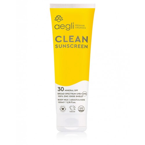 Clean Sunscreen Body Milk  30SPF  100ml