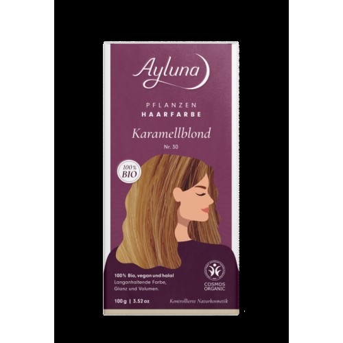 Organic Hair Color - Caramel Blonde Νο30 100gr Organic Hair Color - Caramel Blonde Νο30 100gr