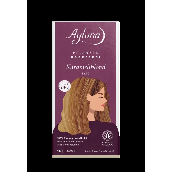 Organic Hair Color - Caramel Blonde Νο30 100gr Organic Hair Color - Caramel Blonde Νο30 100gr