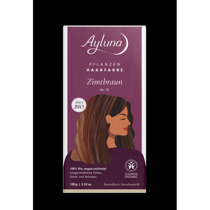 Organic Hair Color - Cinammon Brown Νο70 100gr Organic Hair Color - Cinammon Brown Νο70 100gr