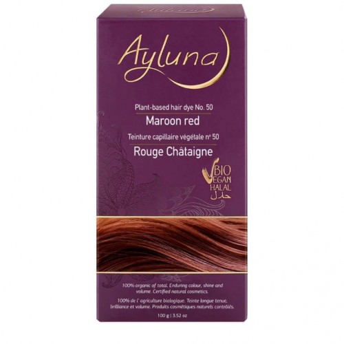 Organic Hair Color - Maroon Red Νο50 100gr Organic Hair Color - Maroon Red Νο50 100gr