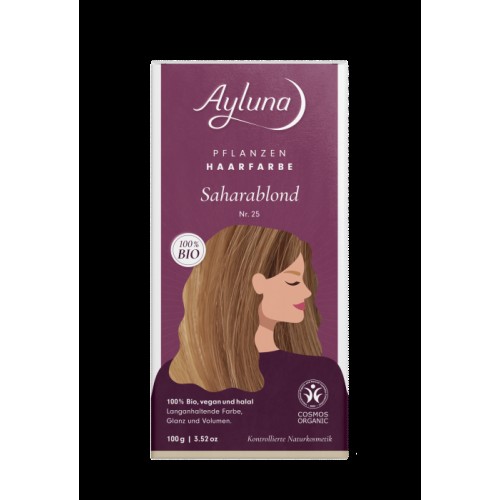 Organic Hair Color - Sahara Blonde Νο25 100gr Organic Hair Color - Sahara Blonde Νο25 100gr