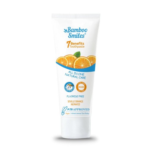 Toothpaste 7Benefits Φυσική Οδοντόκρεμα με Νεράντζι 75ml Toothpaste 7Benefits Φυσική Οδοντόκρεμα με Νεράντζι 75ml