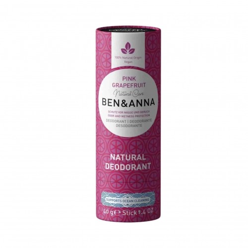 Natural Deodorant Stick Pink Grapefruit 40gr Natural Deodorant Stick Pink Grapefruit 40gr