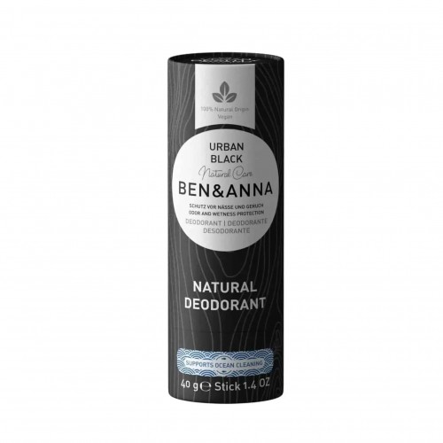 Natural Deodorant Stick Urban Black 40gr Natural Deodorant Stick Urban Black 40gr
