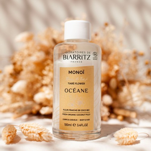Organic Monoi Oil Tiare Flower 100ml Organic Monoi Oil Tiare Flower 100ml