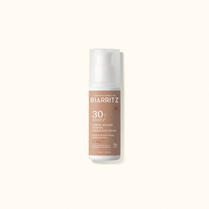 Organic Tinted Face Sun Cream SPF30 Beige 50ml Organic Tinted Face Sun Cream SPF30 Beige 50ml