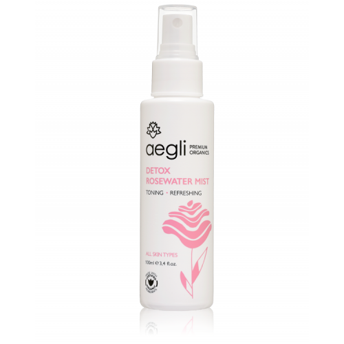 AEGLI Detox Rosewater Mist   με Βιολογικό  Ροδόνερο 100ml