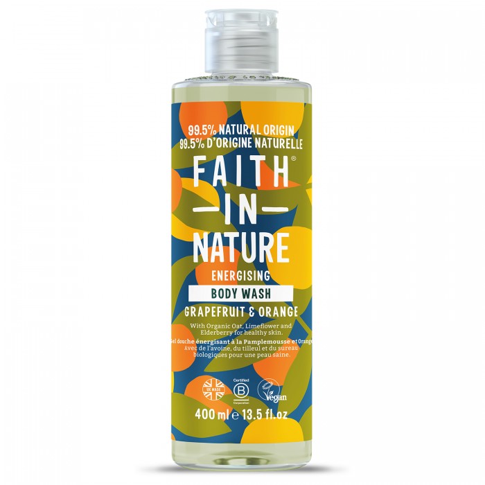 Grapefruit and Orange Body Wash Energizing 400ml Grapefruit and Orange Body Wash Energizing 400ml