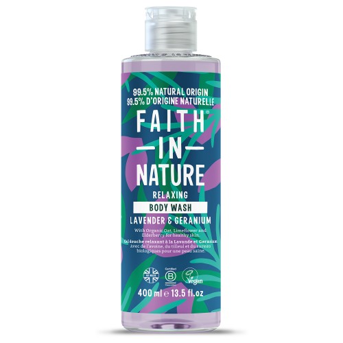 Lavender and Geranium Body Wash Relaxing 400ml Lavender and Geranium Body Wash Relaxing 400ml