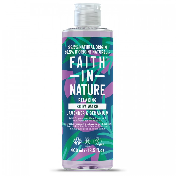 Lavender and Geranium Body Wash Relaxing 400ml Lavender and Geranium Body Wash Relaxing 400ml