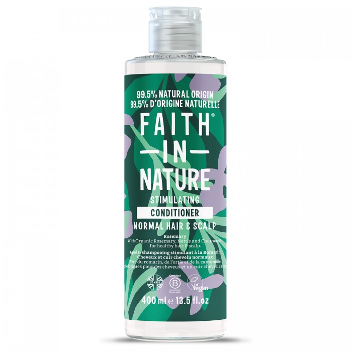 FAITH IN NATURE Rosemary Conditioner Τόνωσης για Κανονικά Μαλλιά 400ml FAITH IN NATURE Rosemary Conditioner Τόνωσης για Κανονικά Μαλλιά 400ml