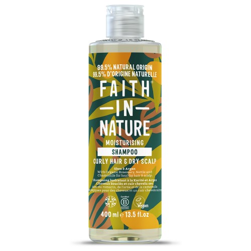 FAITH IN NATURE Shea and Argan Σαμπουάν για Σγουρά και Ξηρά Μαλλιά 400ml FAITH IN NATURE Shea and Argan Σαμπουάν για Σγουρά και Ξηρά Μαλλιά 400ml