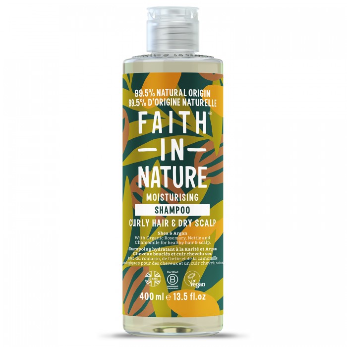 FAITH IN NATURE Shea and Argan Σαμπουάν για Σγουρά και Ξηρά Μαλλιά 400ml FAITH IN NATURE Shea and Argan Σαμπουάν για Σγουρά και Ξηρά Μαλλιά 400ml