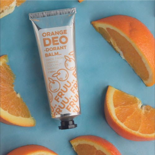 Orange and Petitgrain Deodorant Balm 60ml /  Αποσμητική Κρέμα Πορτοκάλι-Νεράντζι 60ml