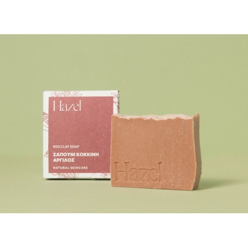 HAZEL Body Soap Red Clay 80gr HAZEL Body Soap Red Clay 80gr