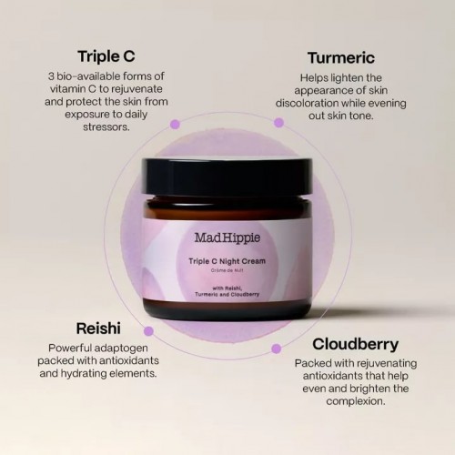 MAD HIPPIE Triple C Night Cream  60ml 