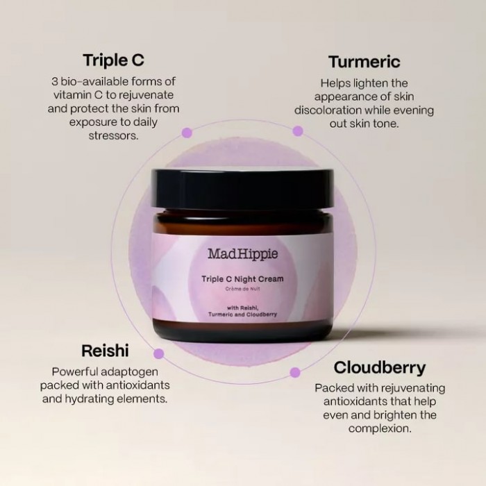 MAD HIPPIE Triple C Night Cream 60ml MAD HIPPIE Triple C Night Cream 60ml