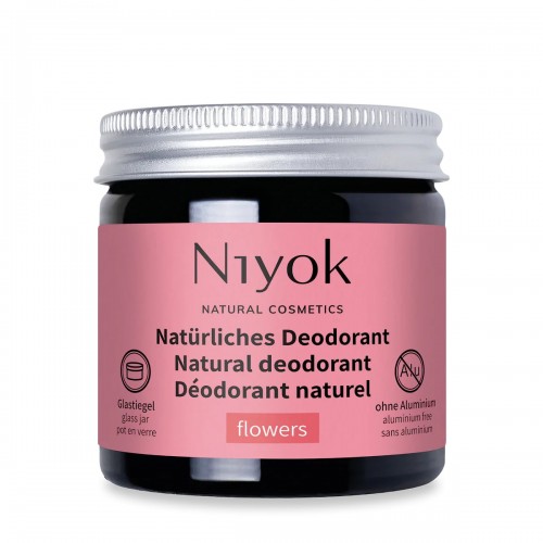 Natural  Deodorant  Cream Flowers 40gr 