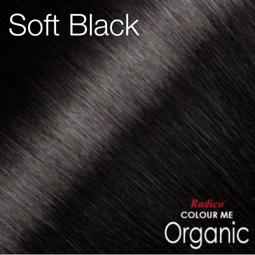 Organic Hair Color - Soft Black 001 100gr / Βιολογική Βαφή Μαλλιών Απαλό Μαύρο 100gr