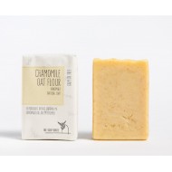 Handmade Natural Soap Chamomile Oat Flour  110gr 