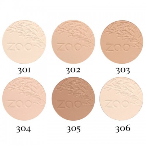 Organic Compact Powder No302 Pink Beige 9gr Organic Compact Powder No302 Pink Beige 9gr