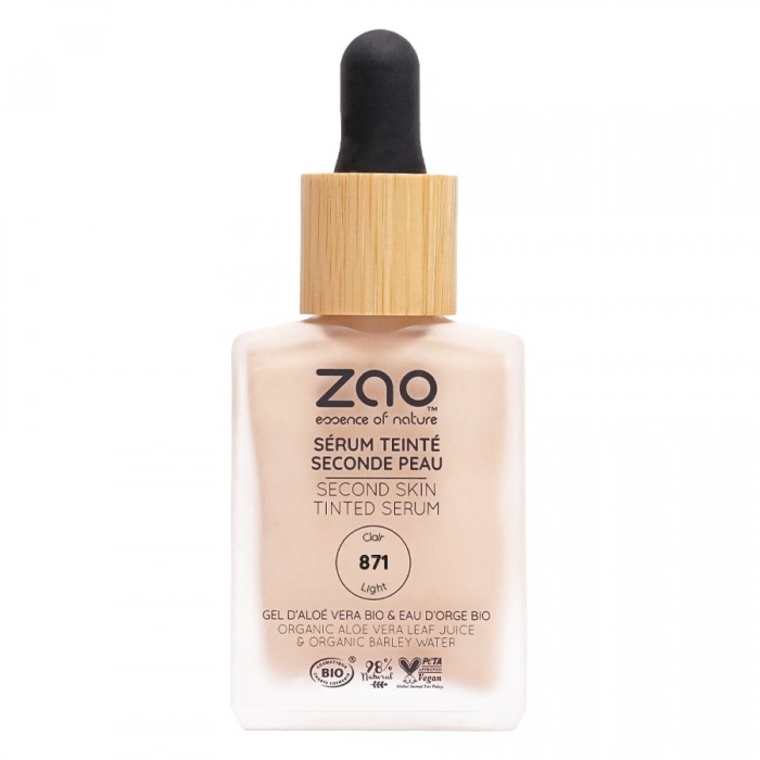 Second Skin Tinted Serum Βιολογικός Ορός με Χρώμα No871 Light 30ml Second Skin Tinted Serum Βιολογικός Ορός με Χρώμα No871 Light 30ml