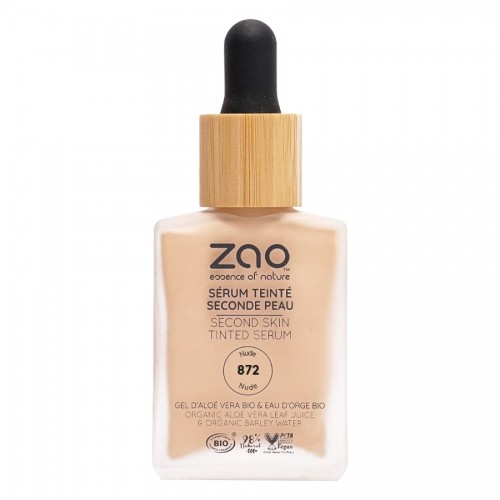 Second Skin Tinted Serum  Βιολογικός Ορός με Χρώμα No872 Nude 30ml
